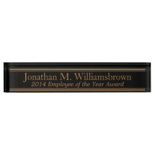 Nombre Placa de identificación de encargo personalizada