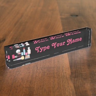 Nombre Placa de identificación del personalizable del