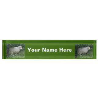 Nombre Placa de nameado para ovejas codiciosas
