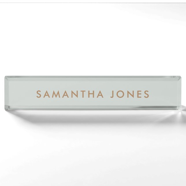 Nombre Placa de nombres de Office profesional de estilo m (Anverso)