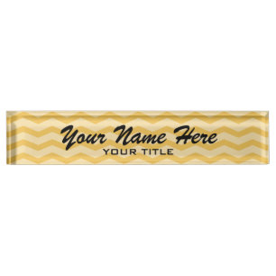 Nombre Placa personalizada de nombres de escritorio con p