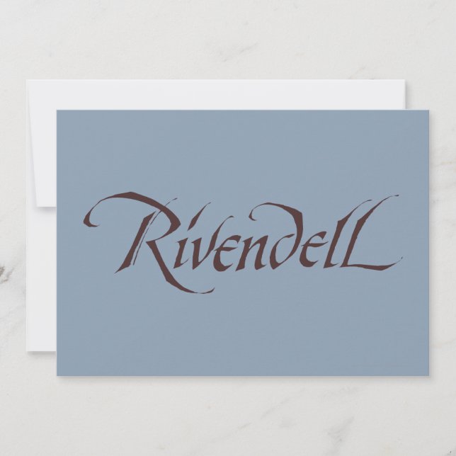 Nombre Rivendell Sólido (Anverso)