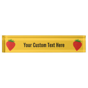 Nombre Sencillamente placa de personalizado de fresa