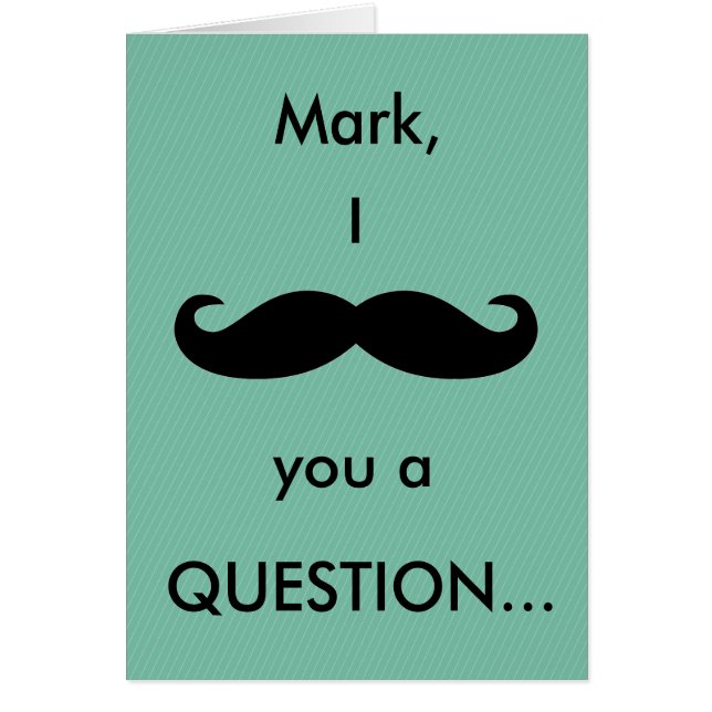 (Nombre) Te muustache una tarjeta de preguntas (Frente)