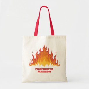Nombre/texto personalizado FIRE en las bolsas