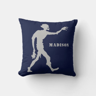 Nombre y color personalizados almohadas de lanzami