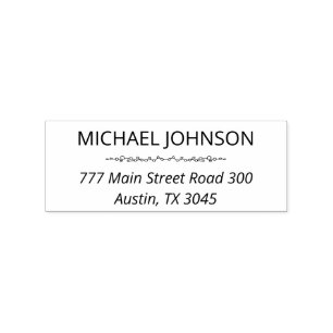 Nombre Y Dirección Del Sello De Caucho Del Huevo D