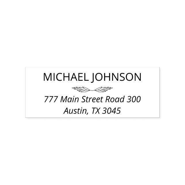 Nombre Y Dirección Del Sello De Caucho Del Huevo D (Impresión)