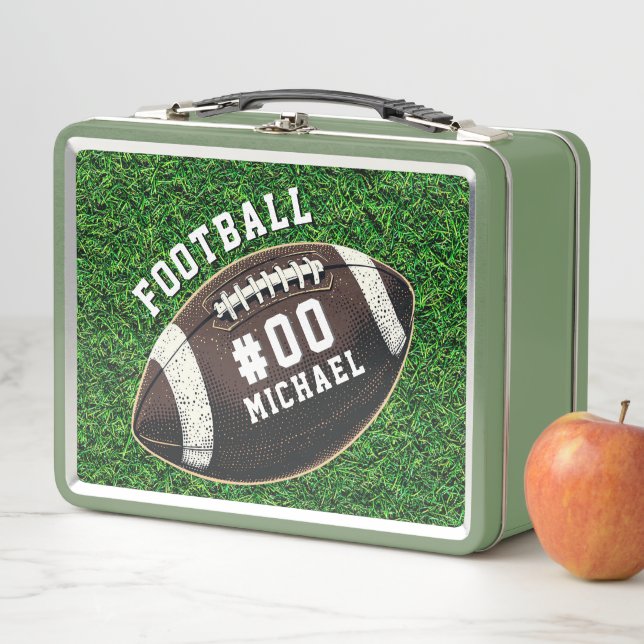 Nombre y número personales de fútbol americano (In situ)