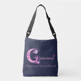 Nombre y significado de la gema G bolsa de monogra