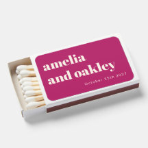 Nombres de casamiento personalizados de Berry Retr