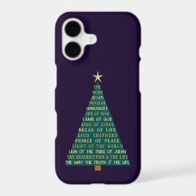 Nombres de Jesús Árbol de Navidad