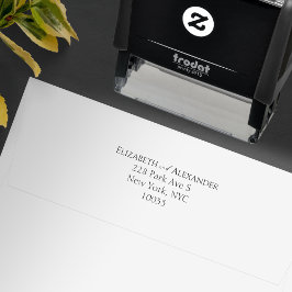 Nombres de pareja | Sello de goma del Boda de dire