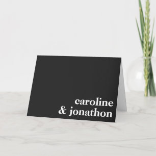 Nombres de parejas de tipografía Minimalista moder