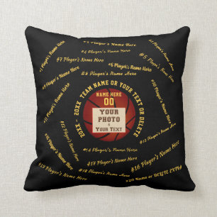 Nombres de todos los jugadores Almohada personaliz