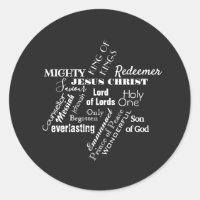 Nombres del Pegatina de Navidad de Jesús