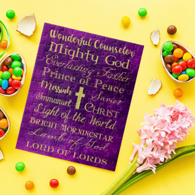 Nombres del rompecabezas de Jesús Púrpura (Subido por el creador)