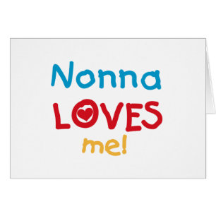 Nonna me ama camisetas y regalos