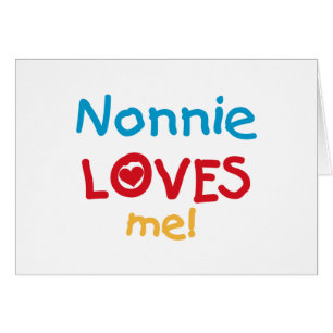 Nonnie me ama camisetas y regalos