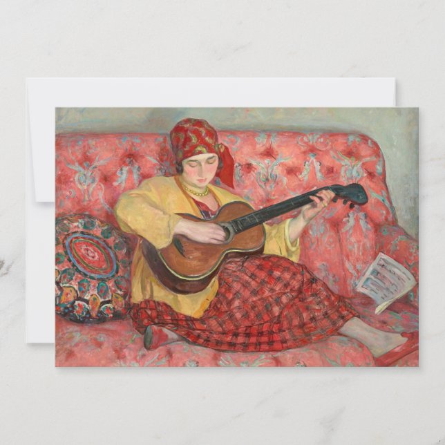 Nono à La Guitare | Henri Lebasque (Anverso)
