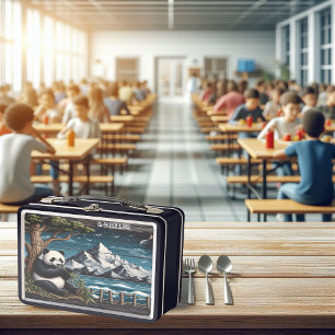 Nook de madera de Panda: refrigerio de bambú