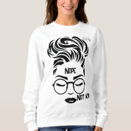 Nope Crewneck Sweater