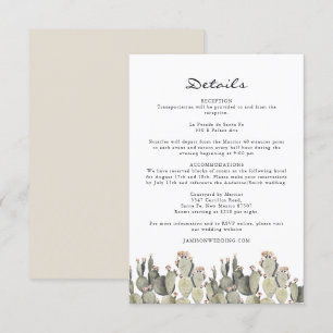 Norah - Tarjeta de detalles de Cactus Bohemias de 