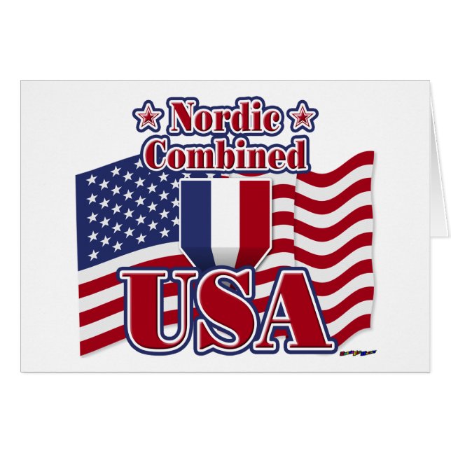 Nordic Combined USA (Anverso (Horizontal))