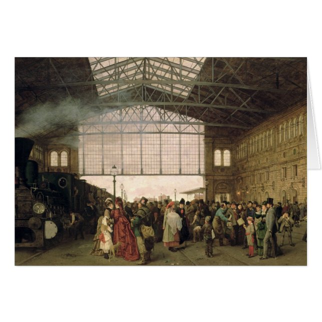 Nordwest Bahnhof, Viena, 1875 (Anverso (Horizontal))