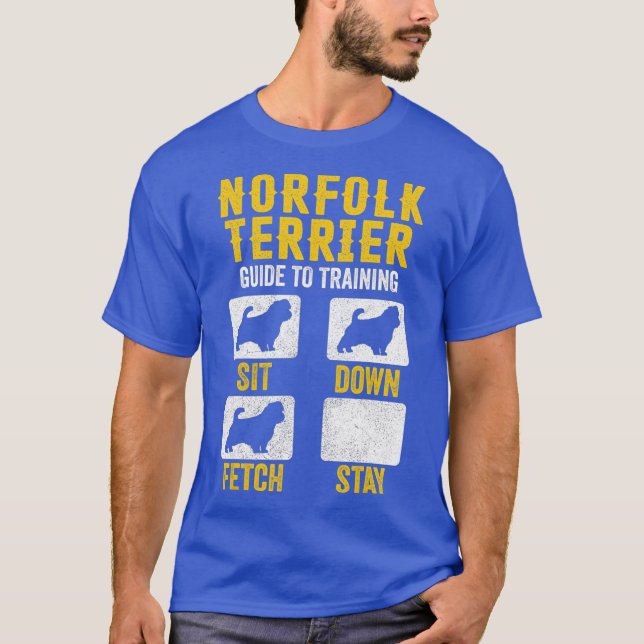 Norfolk Terrier Guide Para Entrenar A Camisetas Pe (Anverso)