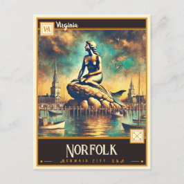 Norfolk, Virginia | Postal de época