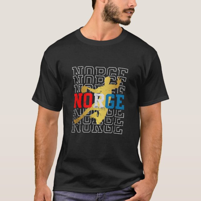 Norge de balonmano Noruega Camisa Original (Anverso)