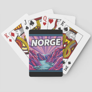 Norge Noruego Geirangerfjords Fiordos Cartas de Po