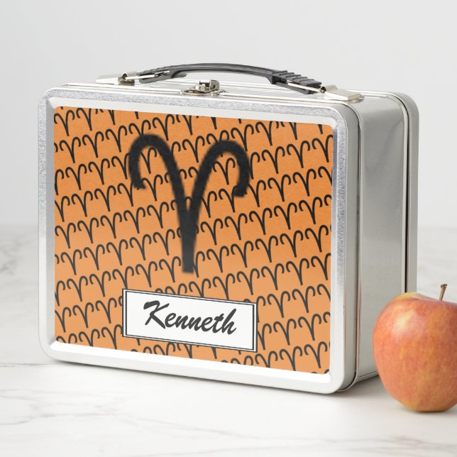 Norma de Símbolo Aries Zodiac por Kenneth Yoncich (In situ)