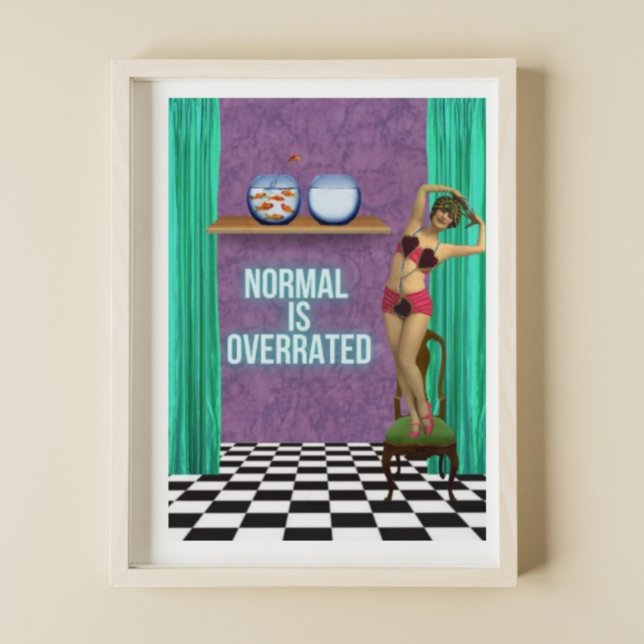 Normal está sobrevalorado Funky y Arte Divertido A (Subido por el creador)