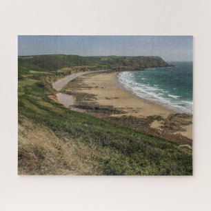 Normandía France Jigsaw Puzzle - Bahía de Ecalgr