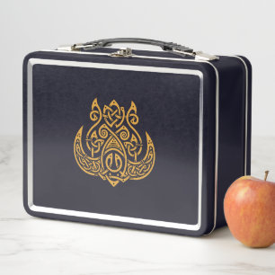 Norse Boar Metalizado Lunch Box