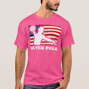 Norteamérica Bandera Del Polo Del Agua