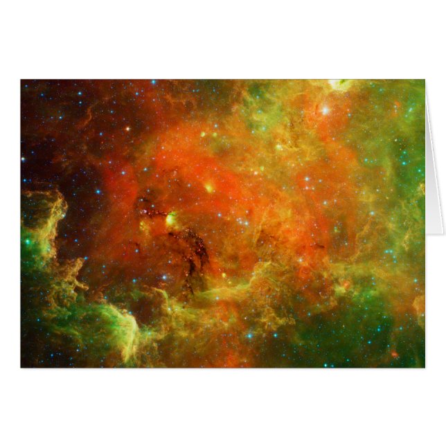 Norteamérica Nebula Sky Stars Universe Congrats (Anverso (Horizontal))