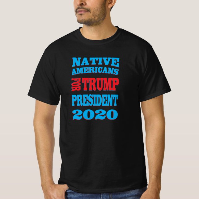 Norteamericanos nativos por la camiseta del presid (Anverso)