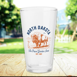 North Dakota The Peace Garden State Bison 