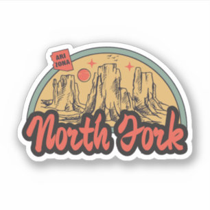 North Fork, Arizona  Pegatina