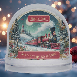 North Pole Snow Christmas Santas Train No Refunds