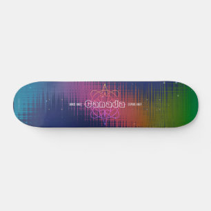 Northern Lights Skateboard