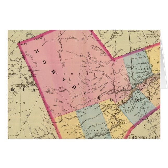 Northumberland Co., NB (Anverso (Horizontal))