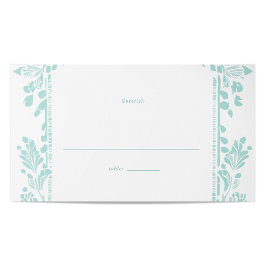 Norwich Boda Table Tarjeta de asiento