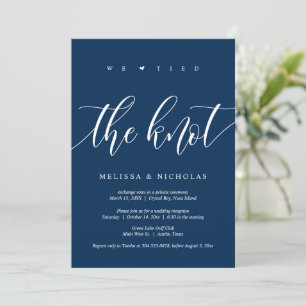 Nos casamos, Invitación de bodas fuga