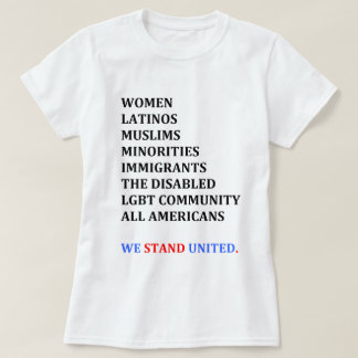 Nos colocamos unidos. (La camisa de las mujeres)