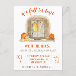 Nos enamoramos de la Invitación de mudanza de la c