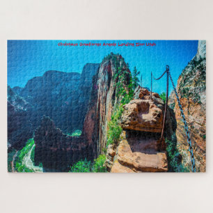 Nos encanta Angels Landing Utah Rompecabezas